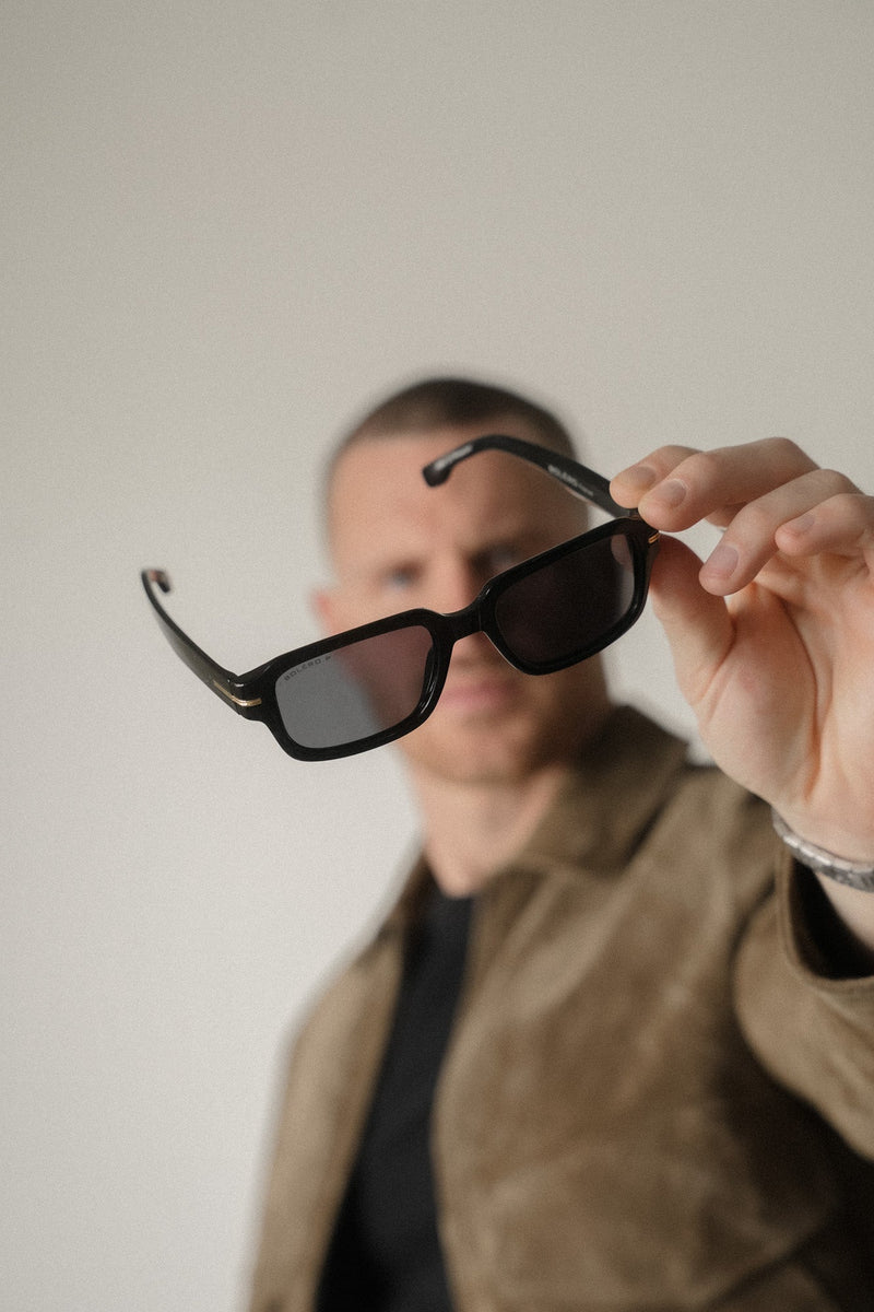 Boléro Rhea — Retro Rectangle Sunglasses-15