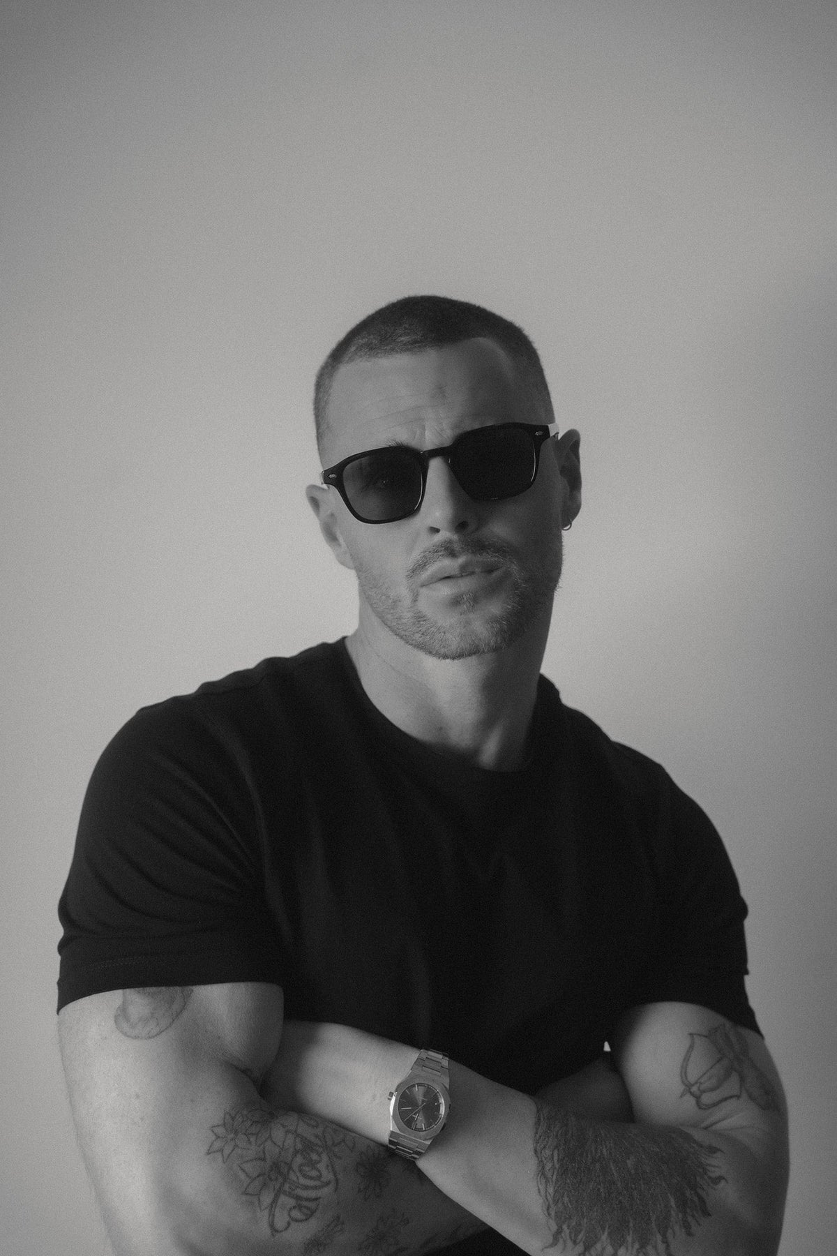 Boléro Ryan — Retro Square Keyhole Sunglasses-26