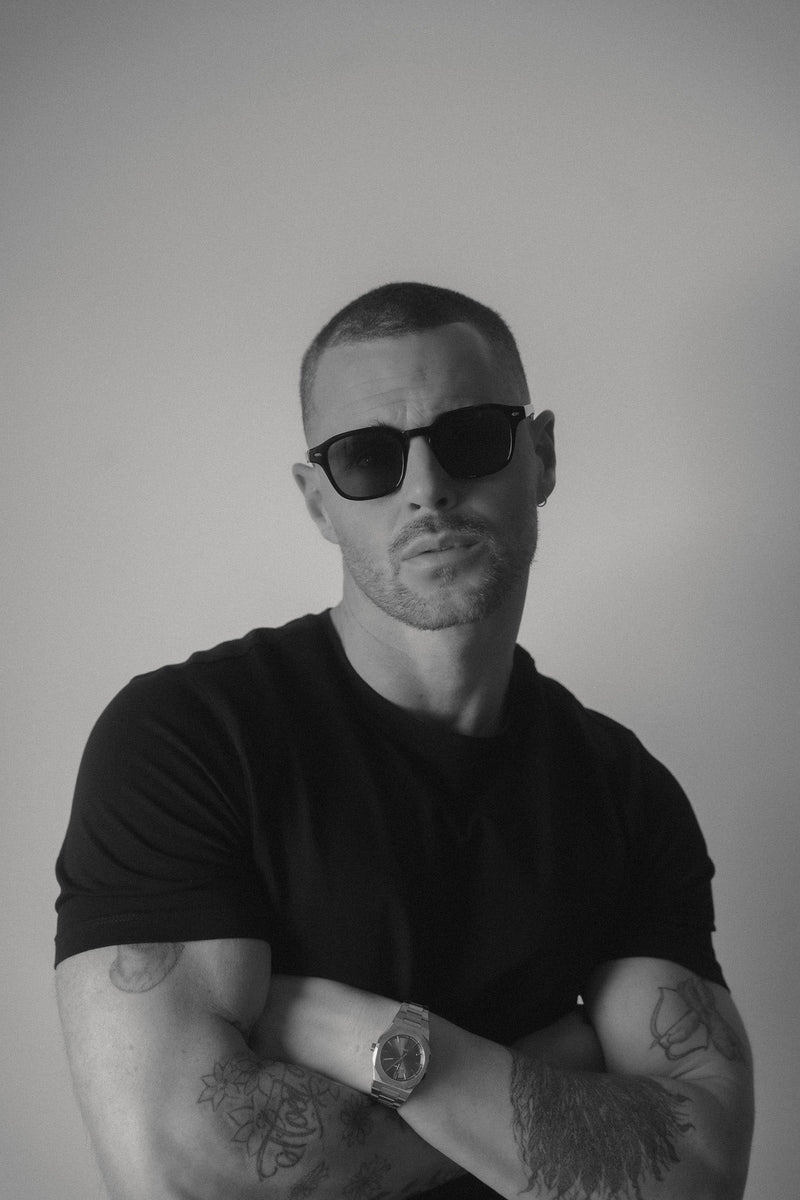 Boléro Ryan — Retro Square Keyhole Sunglasses-26