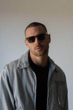 Boléro Vale — Black Classic Square Sunglasses-21