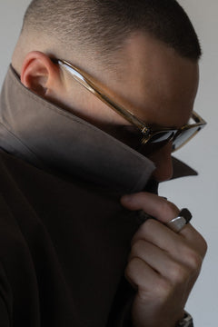 Boléro Vale — Black Classic Square Sunglasses-23