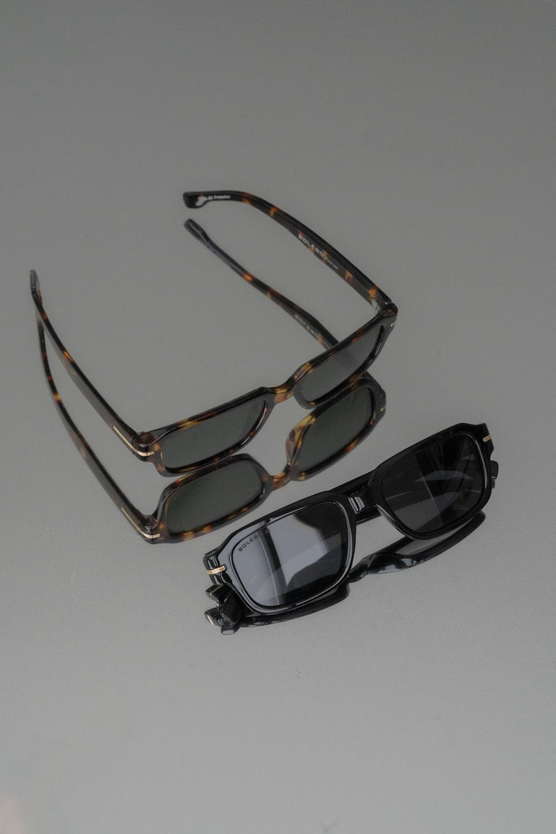 Boléro Rhea — Retro Rectangle Sunglasses-13