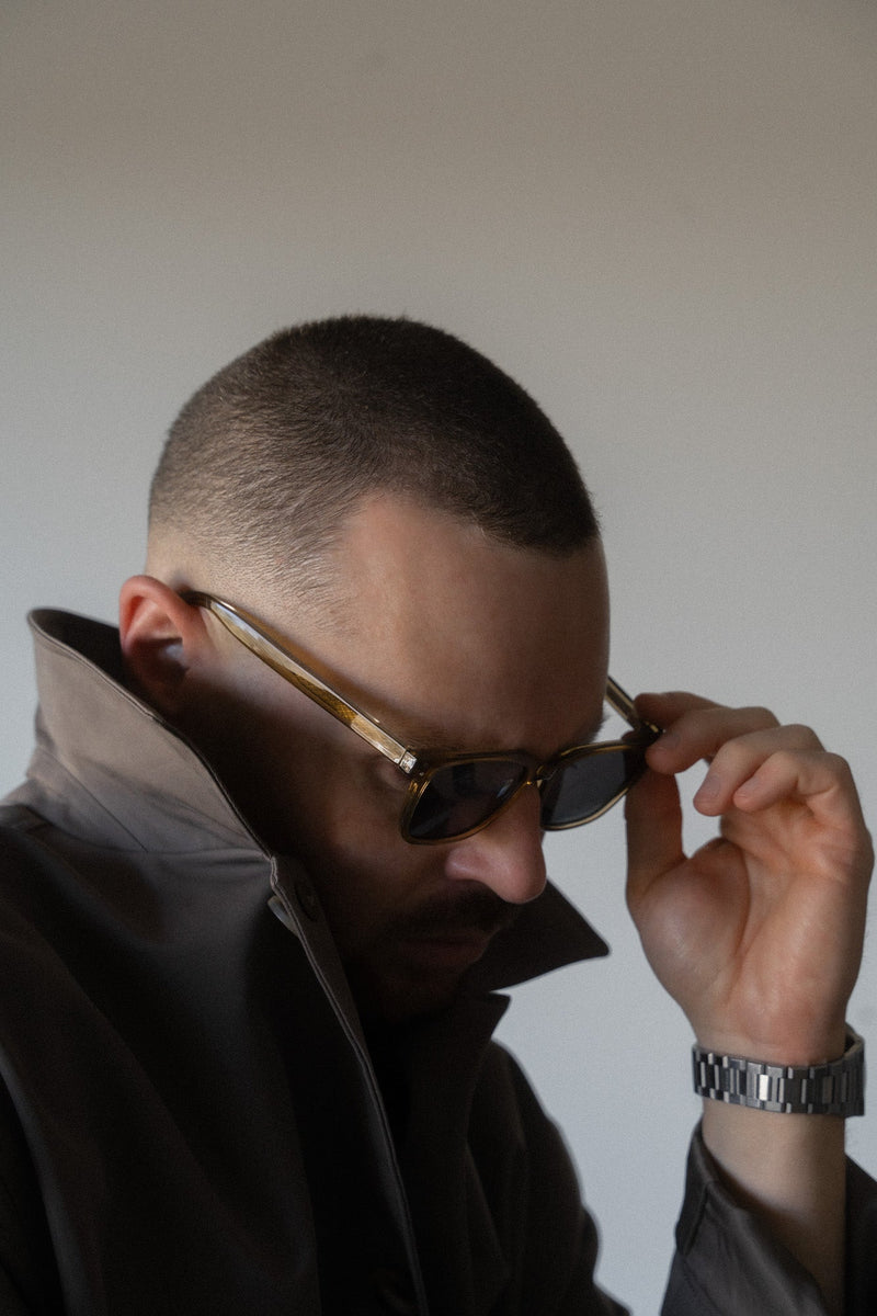 Boléro Vale — Black Classic Square Sunglasses-25