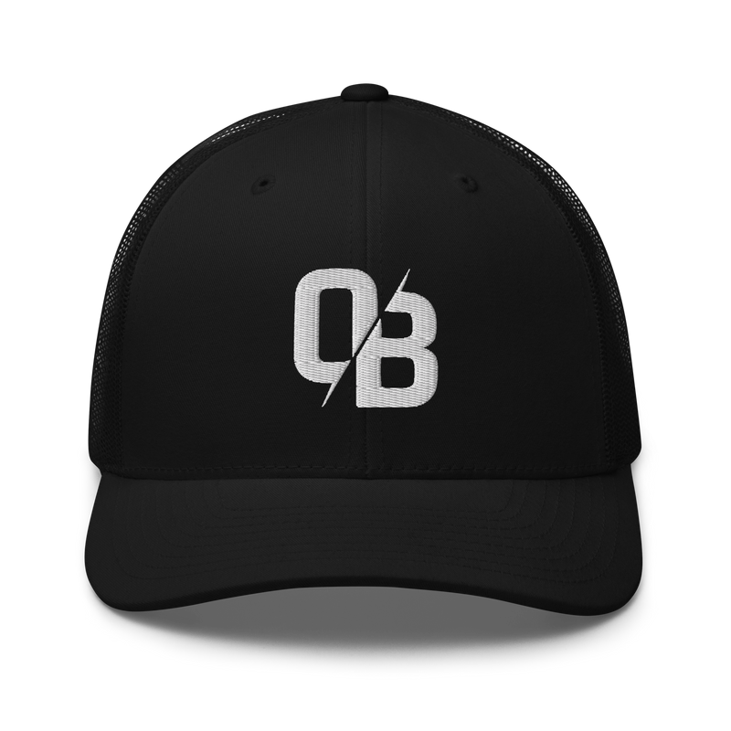 Black - Trucker Snapback-1