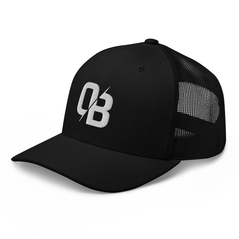 Black - Trucker Snapback-5
