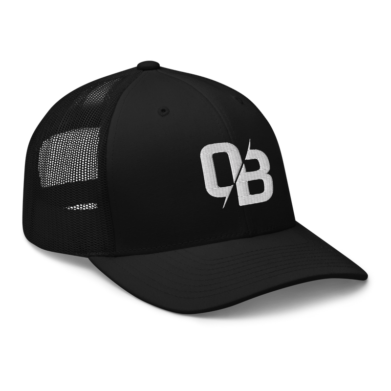 Black - Trucker Snapback-4