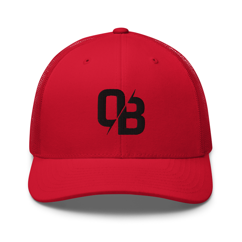 Red - Trucker Snapback-1