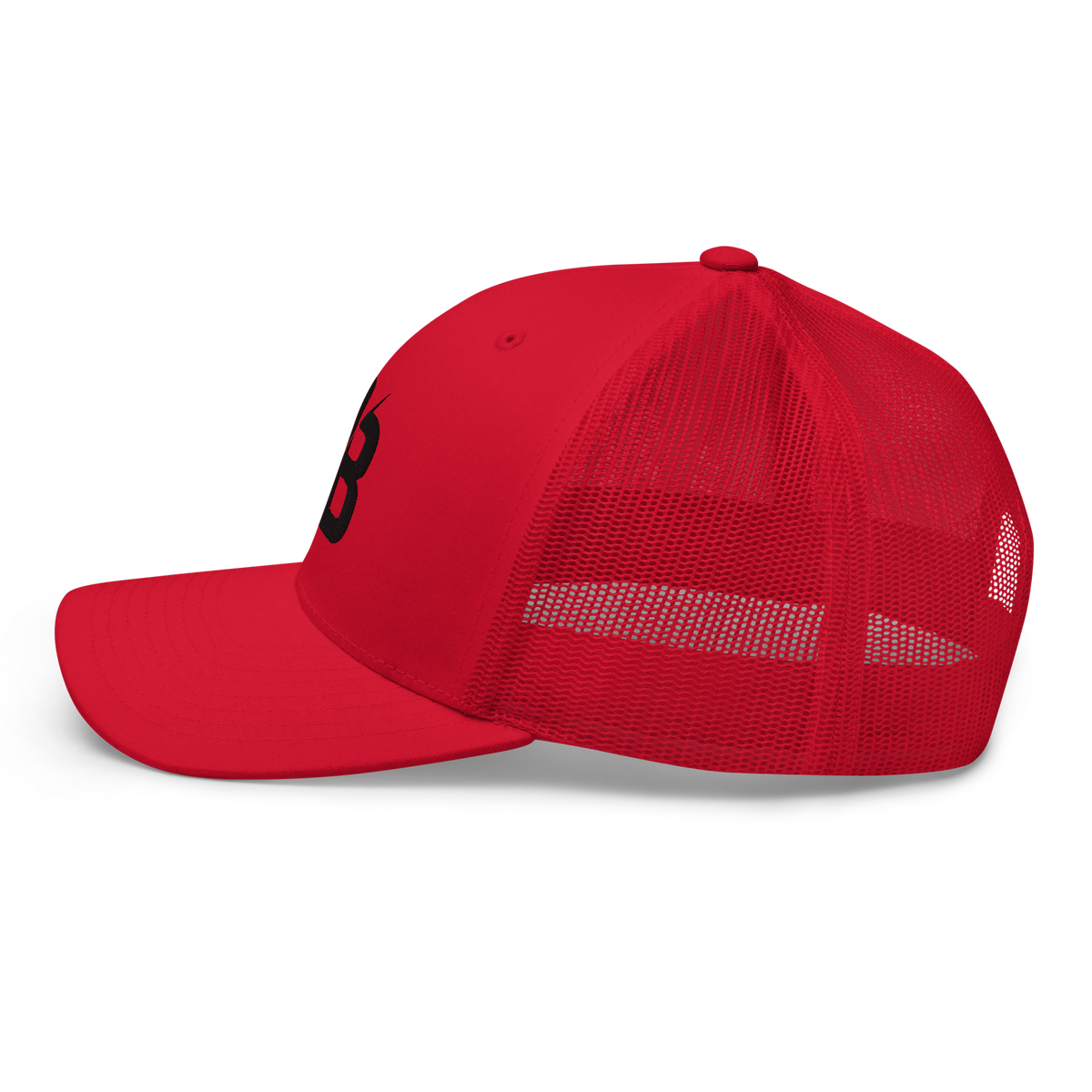Red - Trucker Snapback-6