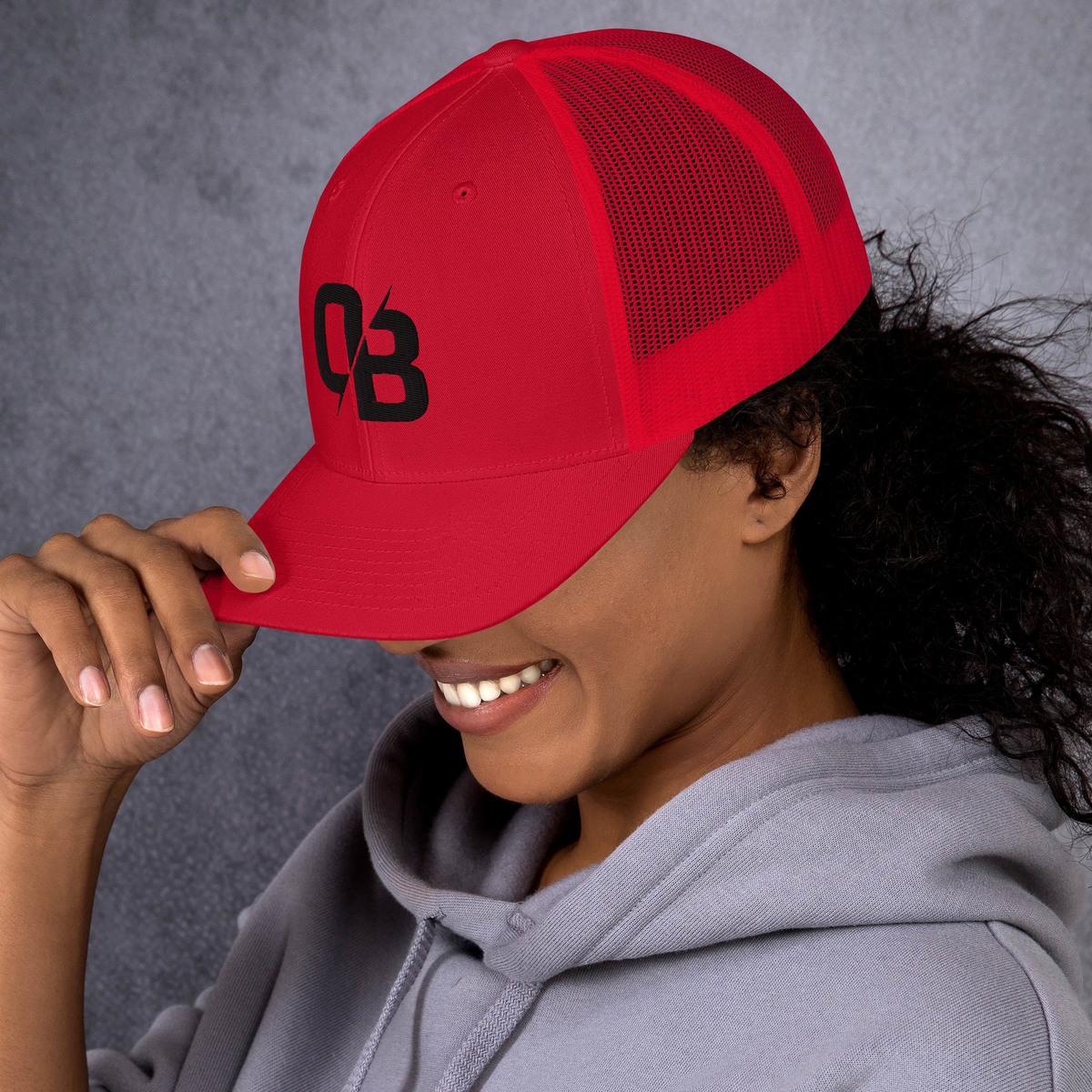 Red - Trucker Snapback-2