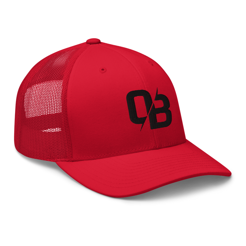Red - Trucker Snapback-5