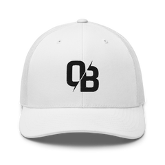 White - Trucker Snapback-1