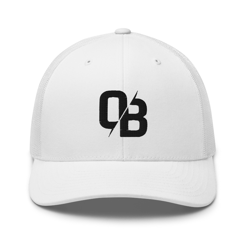 White - Trucker Snapback-1