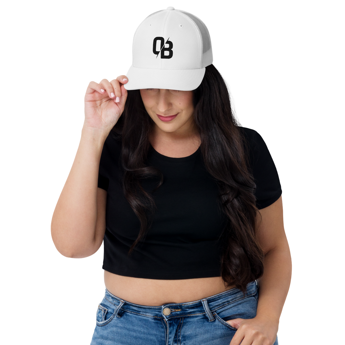 White - Trucker Snapback-2