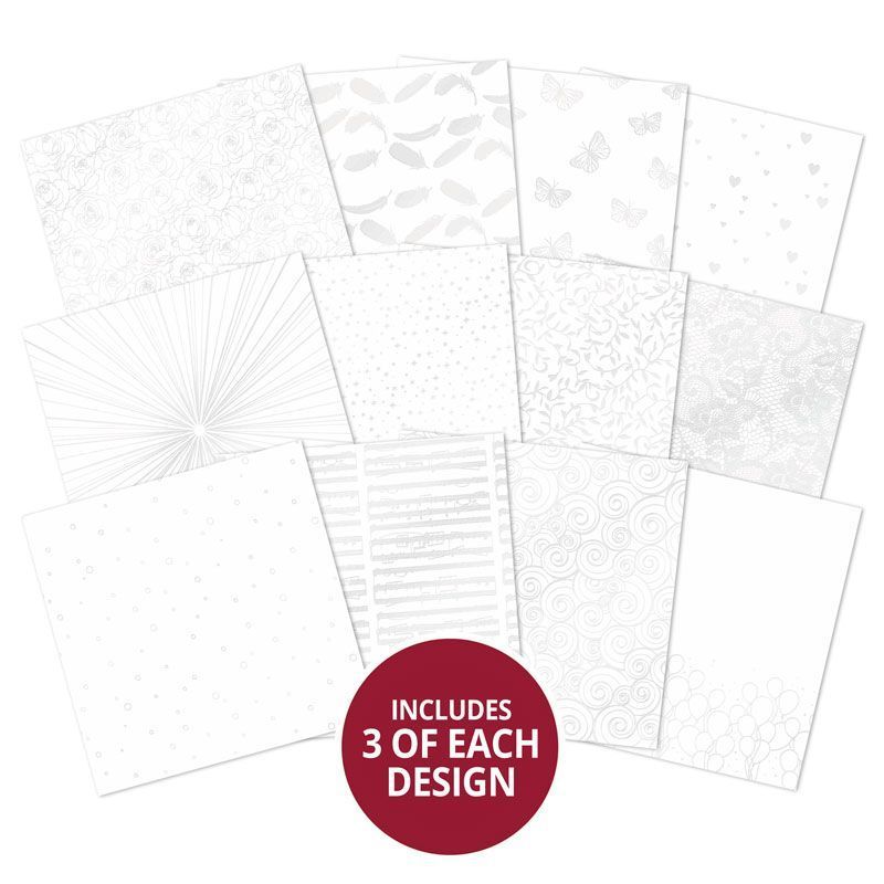 Resist & Reveal 8" x 8" Clear Foiled Pad Volume 3-2
