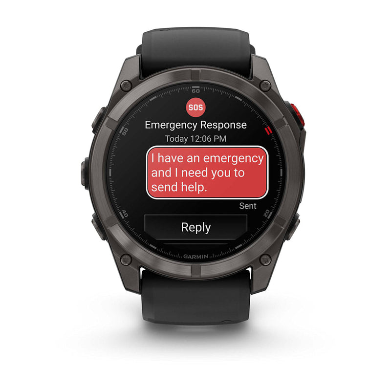 fēnix® 8 Pro – 51 mm, AMOLED Sapphire, Carbon Gray DLC Titanium-2