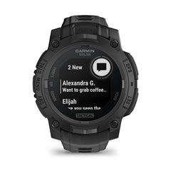 Garmin Instinct 3 45mm Solar Tactical Edition GPS Watch Black-2