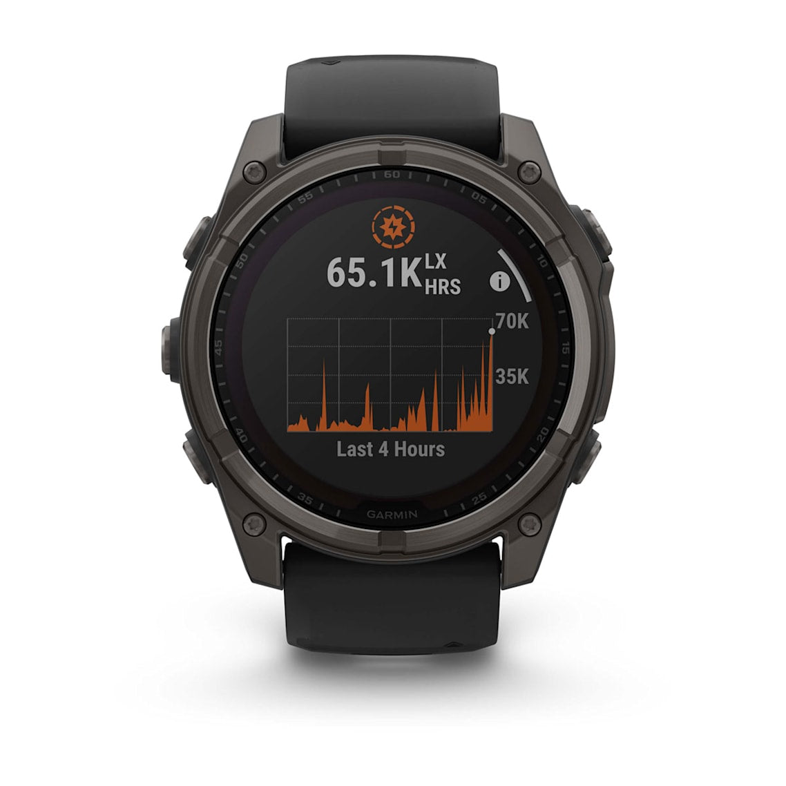 fēnix® 8 – 51 mm, Solar Sapphire, Carbon Gray DLC Titanium-2