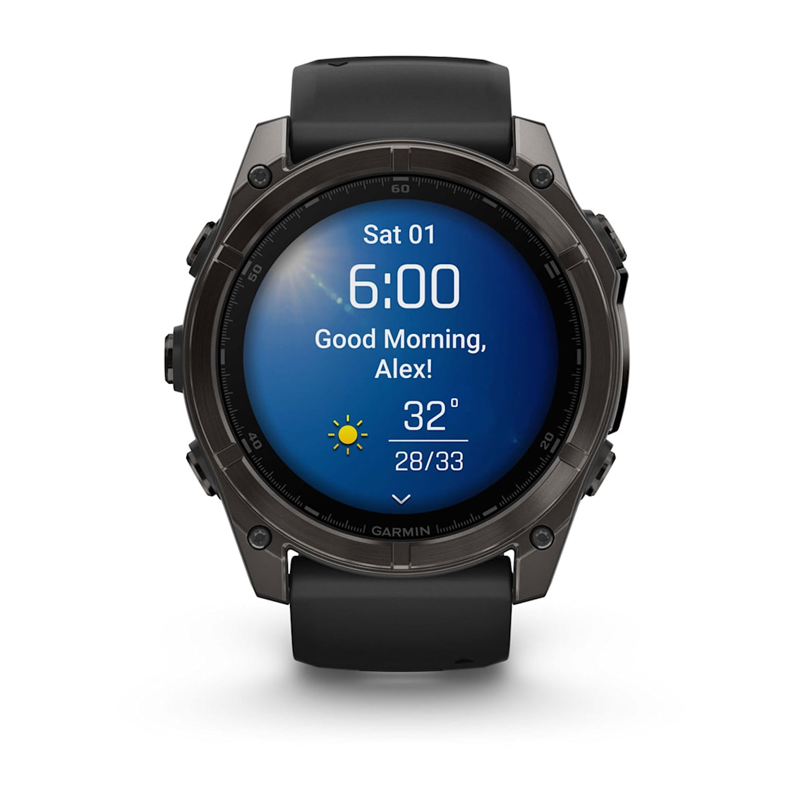 fēnix® 8 – 51 mm, AMOLED Sapphire Carbon Gray DLC Titanium-2