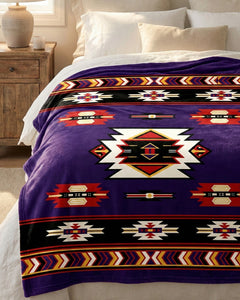 ULTRA SOFT LUXURY PLUSH BLANKET (purple)-1