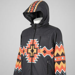 Native Horizon Windbreaker – Black Sunset-4