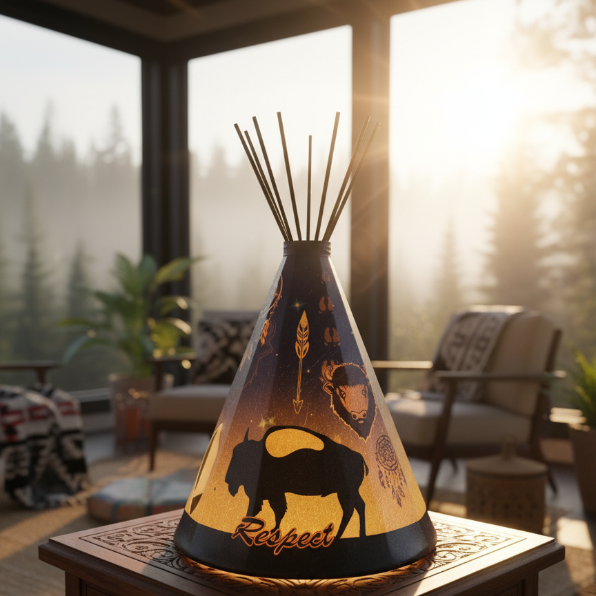Lonely Buffalo Lantern-1