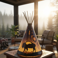 Lonely Buffalo Lantern-1