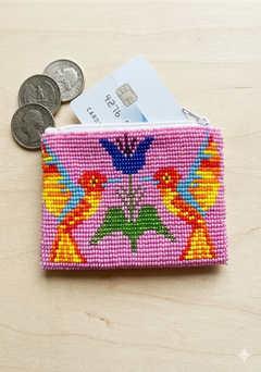 HummingBird Beaded coin purses-4