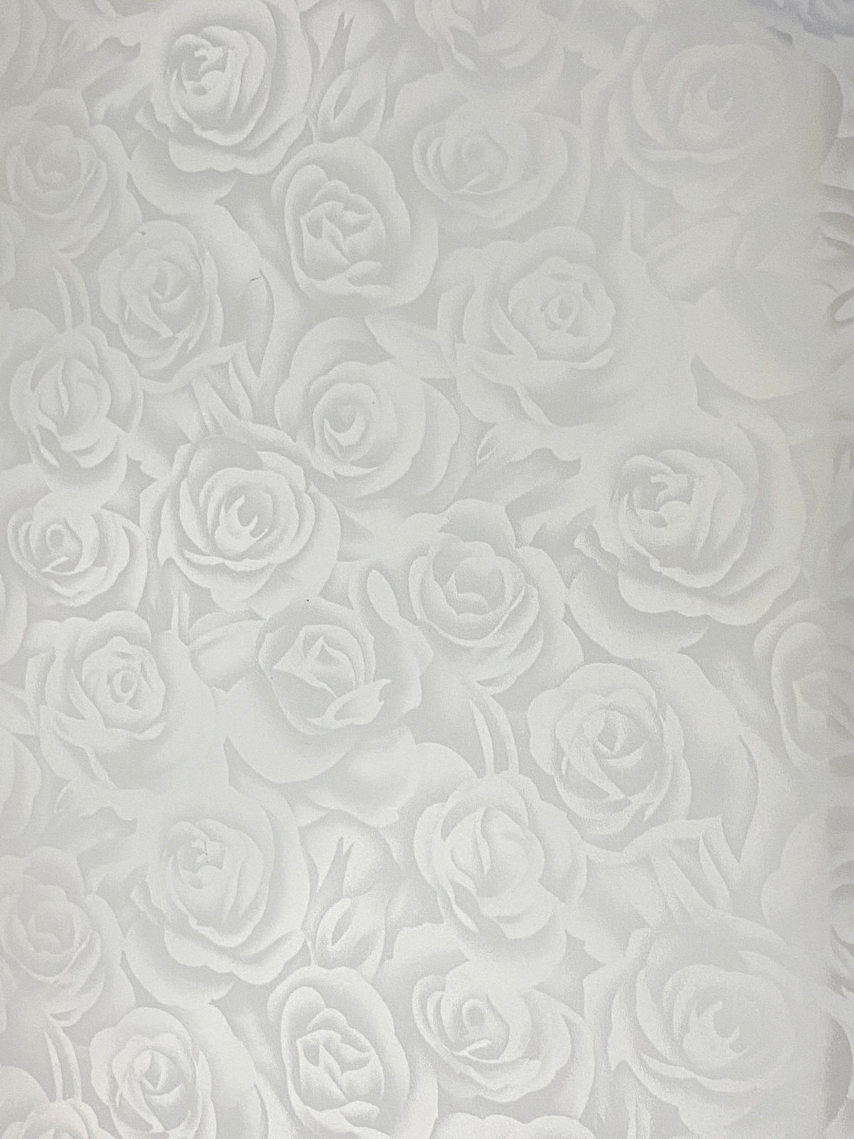 Craft HTV Rose Pattern Silver Heat Transfer Vinyl (Comes with Protective Film or Liner)-1