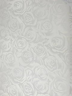 Craft HTV Rose Pattern Silver Heat Transfer Vinyl (Comes with Protective Film or Liner)-1