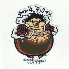 One Piece - Gear 4 Luffy Tank Man Small Sticker (B-SIDE LABEL)-1