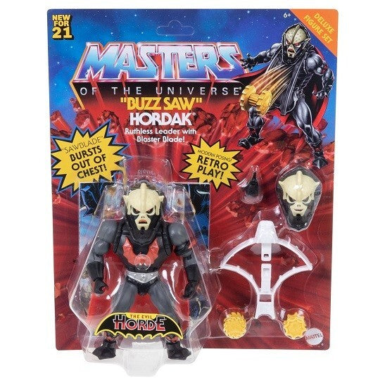 NEW! Masters of the Universe Origins Deluxe Buzz Saw Hordak Action Figure (0887961982893)