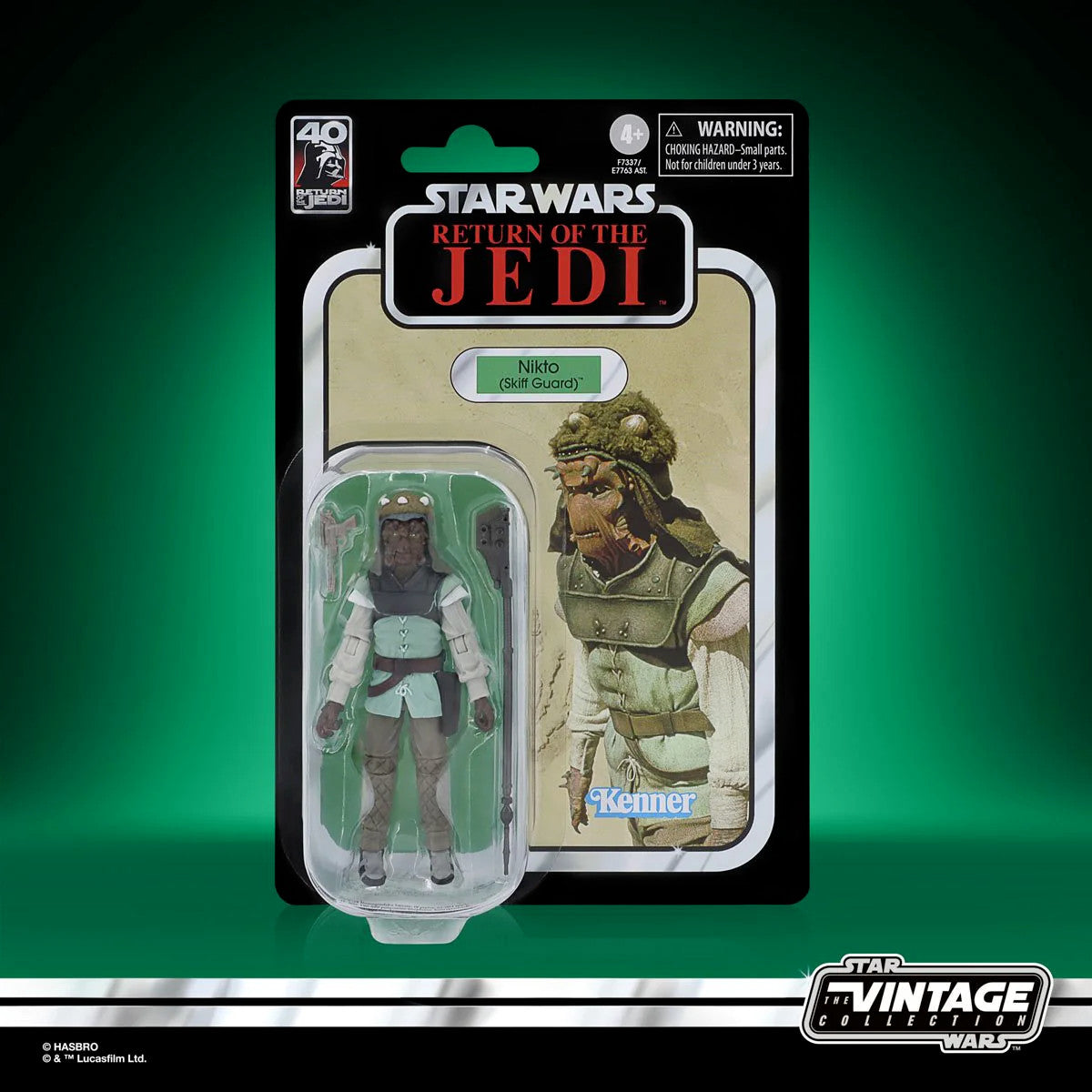 NEW! Star Wars TVC ROTJ Nikto (Skiff Guard) 3.75" Action Figure (5010996138453)