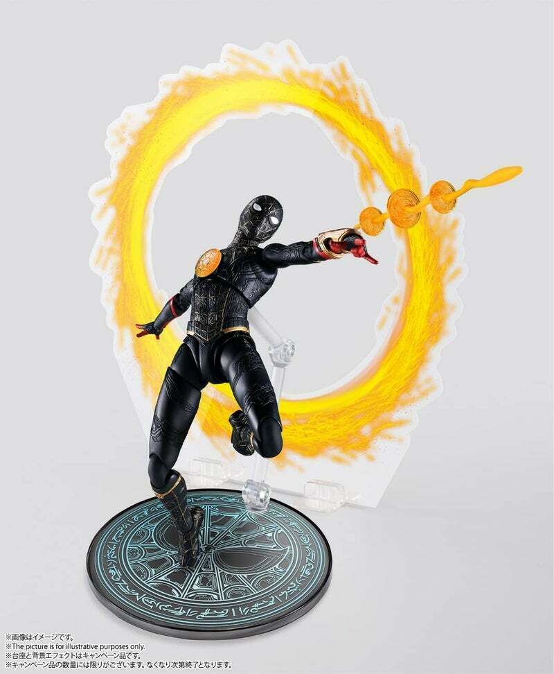 Spider-Man: No Way Home S.H.Figuarts Spider-Man (Black & Gold Suit)-1