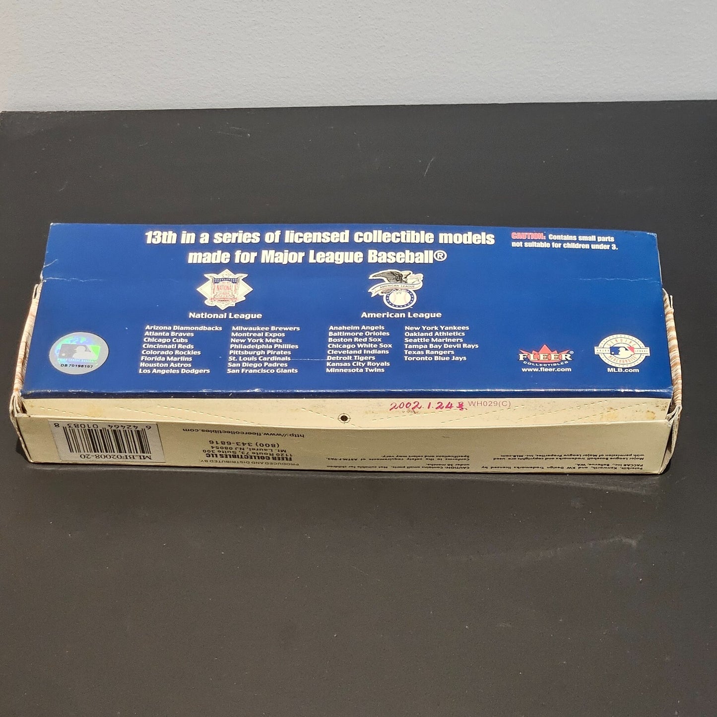 2002 Fleer Collectibles MLB Montreal Expos 1:80 Scale Die-Cast Collector Truck