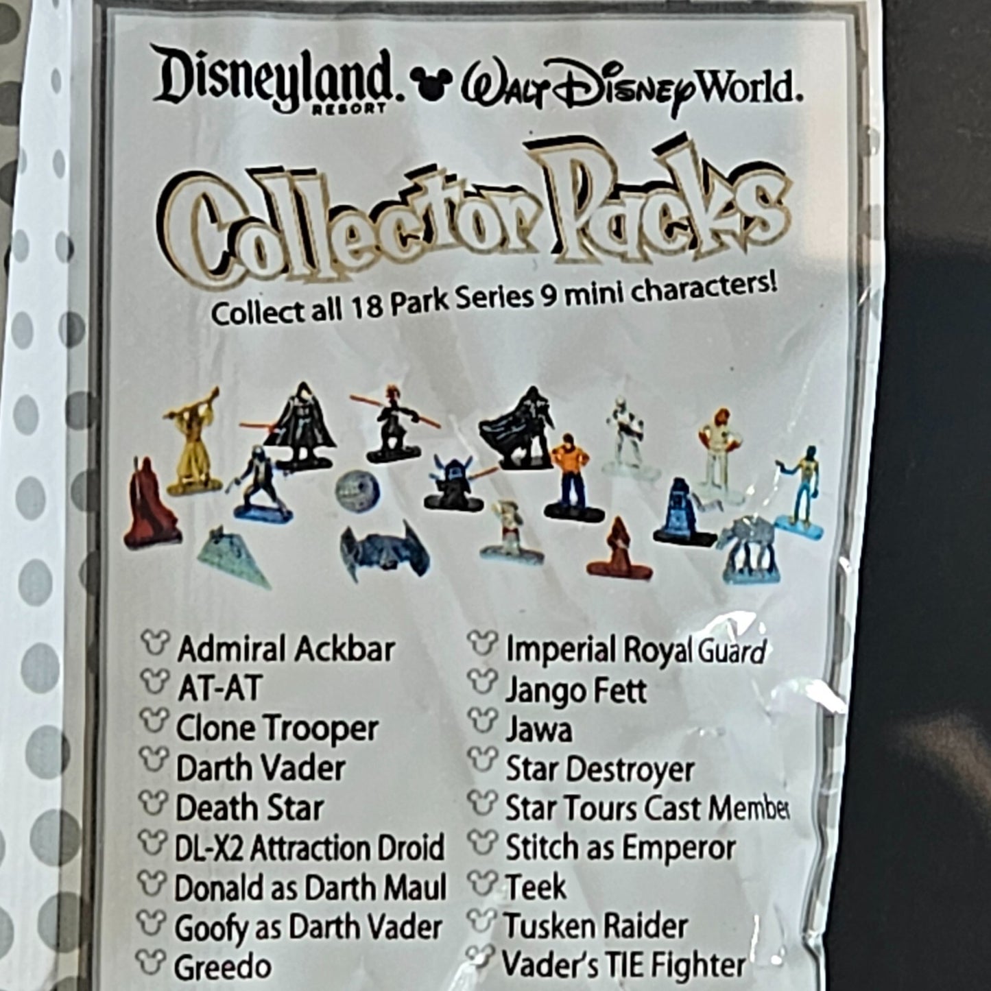 NEW! 2009 Disney- Star Wars Collector Pack Series 9 (UPC: 400127477400)