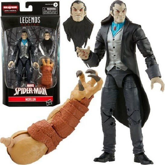 Spider-Man Marvel Legends Morlun 6-Inch Action Figure – Hasbro BAF Armadillo Series (UPC:5010993844746)