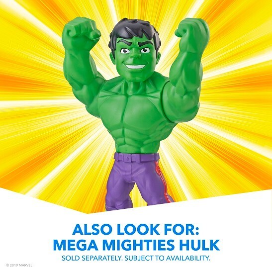NEW!  Marvel Super Hero Adventures Mega Mighties Poseable Spider-Man Figure (630509743377)