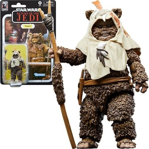 Star Wars The Black Series ROTJ 40th Anniversary – Paploo the Ewok 6" Action Figure