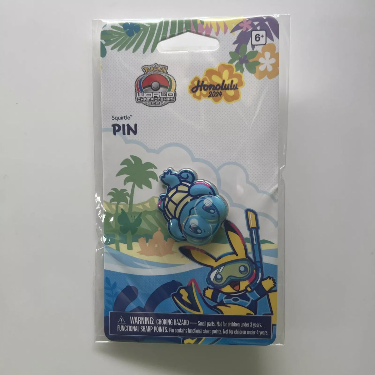 2024 Worlds Squirtle Pin-1