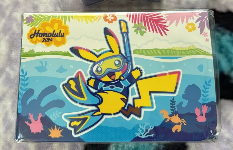 2024 Worlds Pikachu Competitior Double Deck Box-1