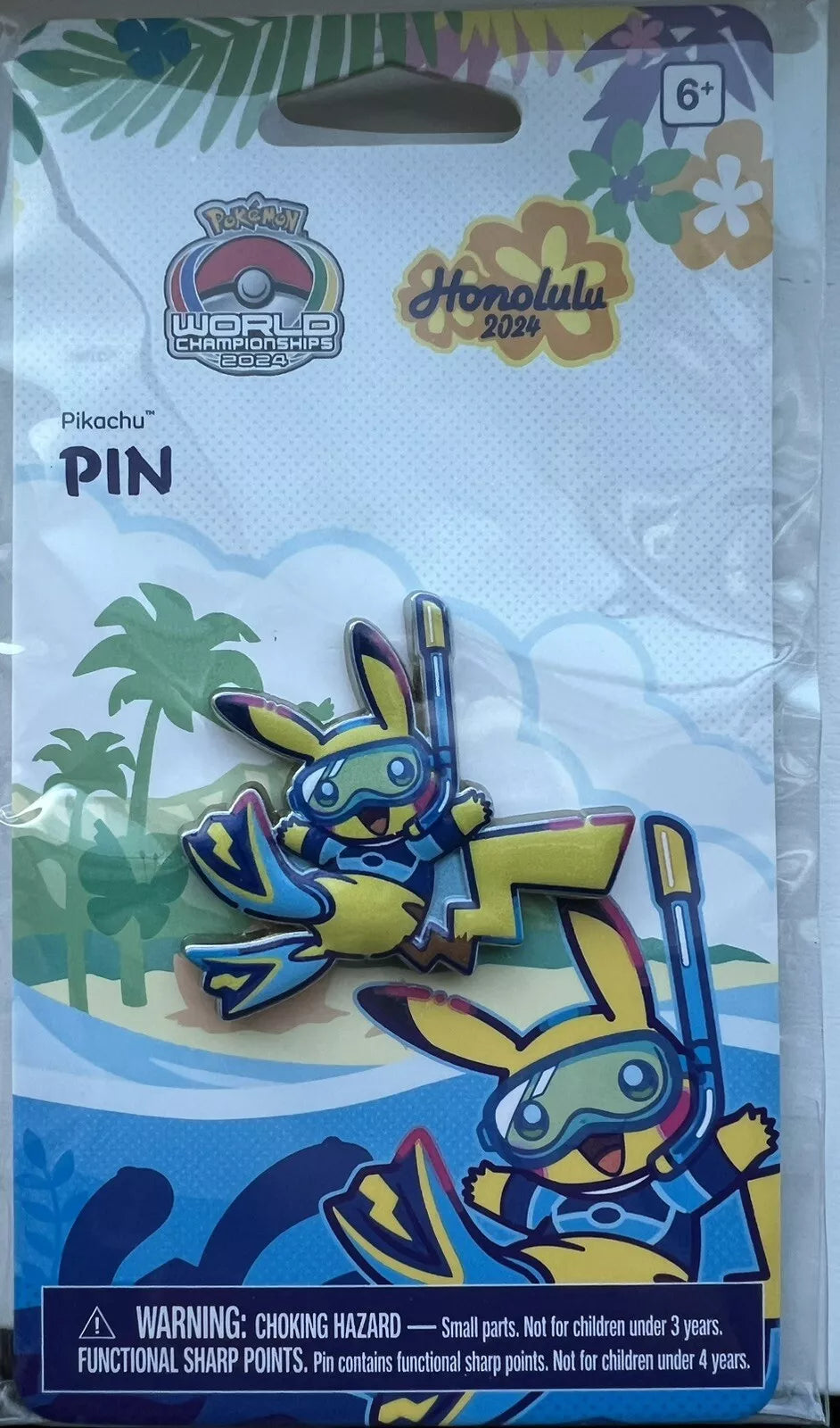 2024 Worlds Pikachu Pin-1