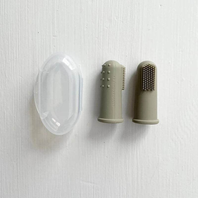 Silicone Finger Toothbrush | Wild Baby-4