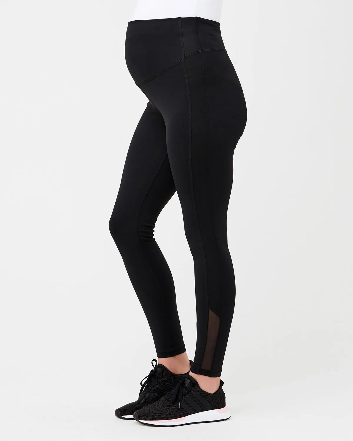 Organic Over the Bump Legging | Black-1