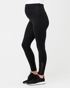 Organic Over the Bump Legging | Black-1