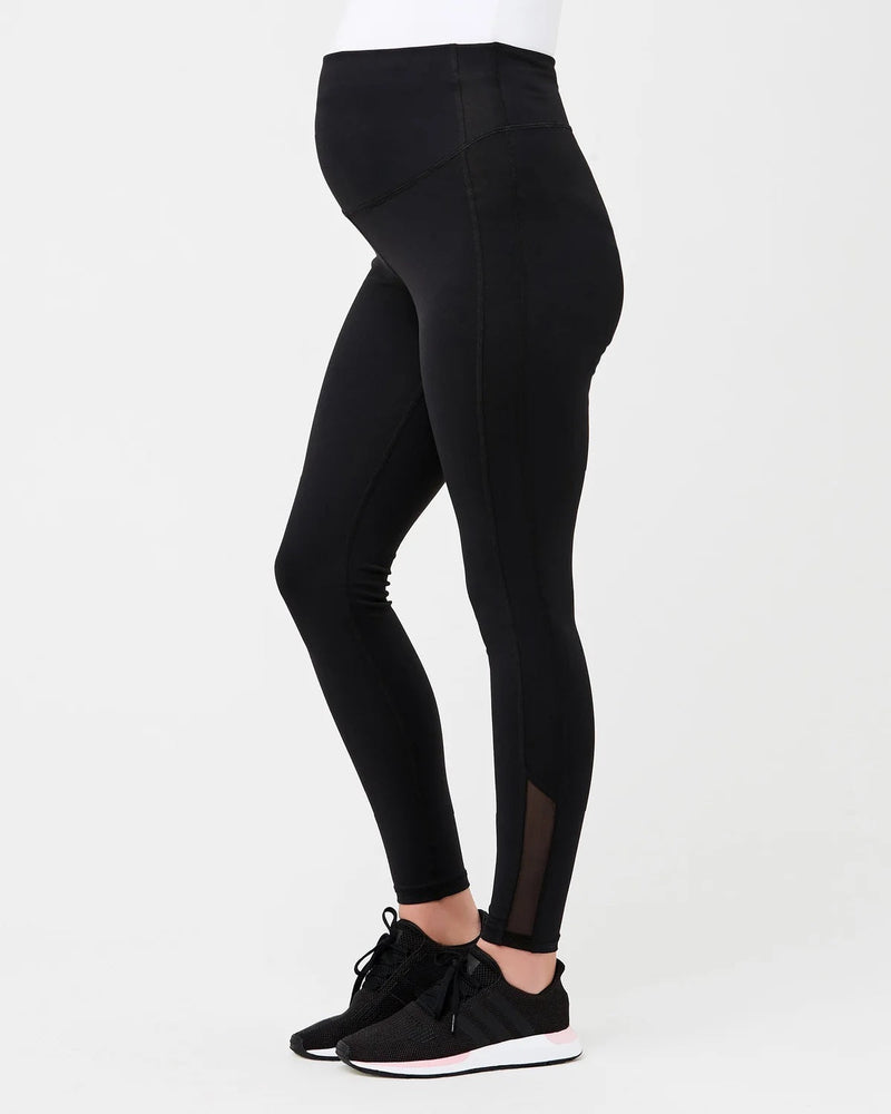 Organic Over the Bump Legging | Black-1