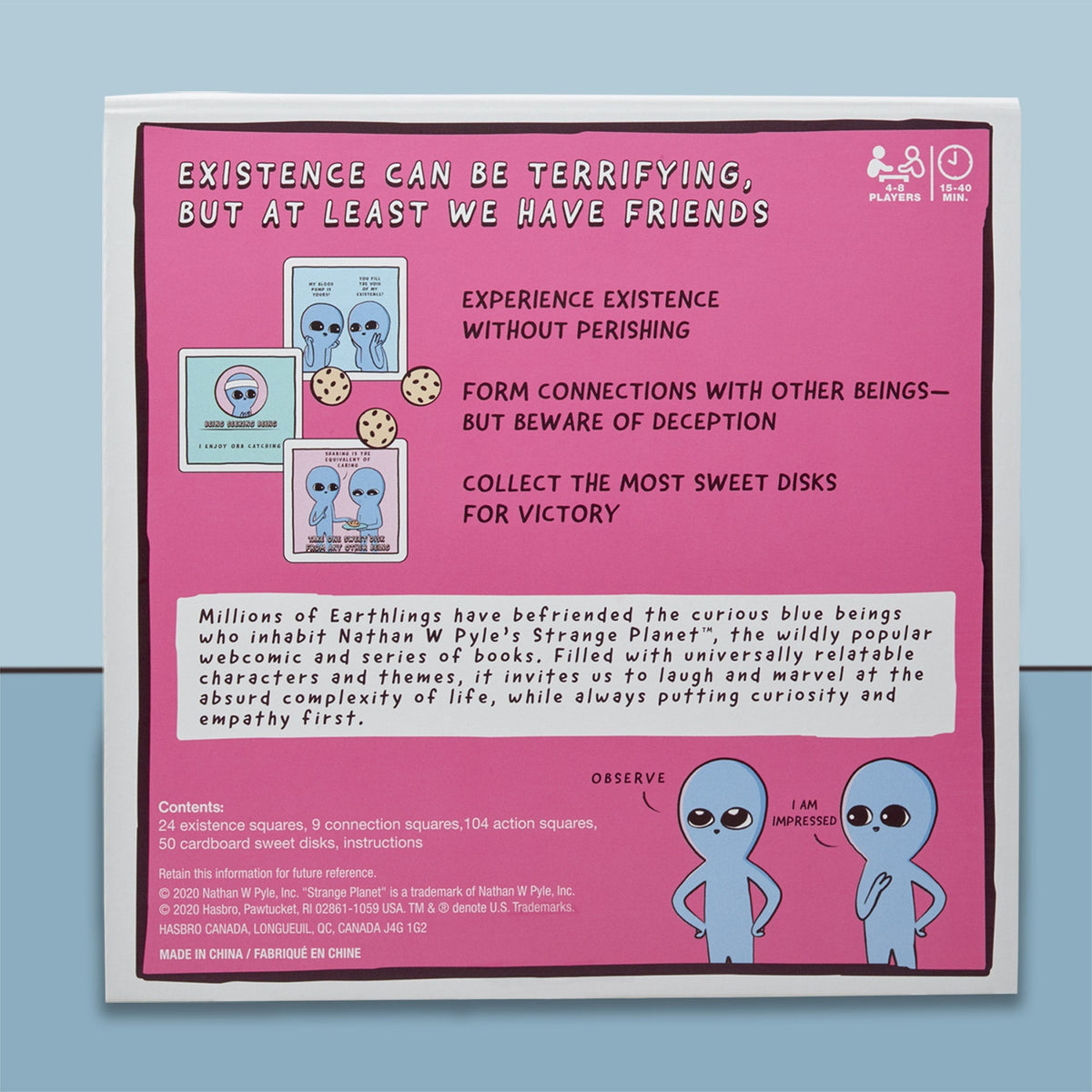 Sweet Existence, A Strange Planet Family-Friendly Party Card Game-6