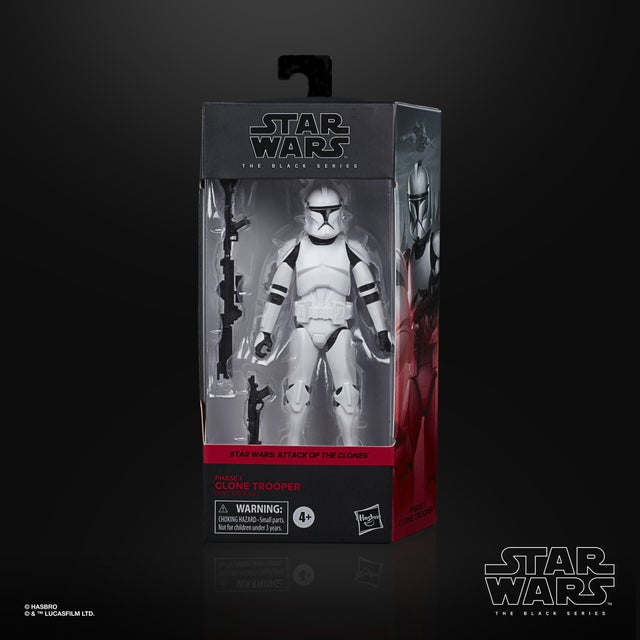 Star Wars The Black Series Phase I Clone Trooper- The Clone Wars Figure-1