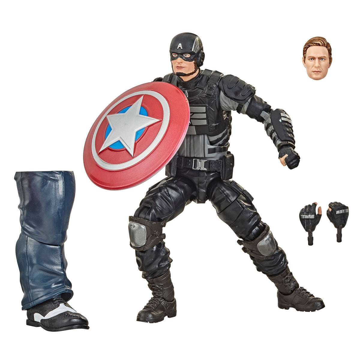 Hasbro Marvel Legends Series Gamerverse 6-inch Collectible Stealth Captain America-3
