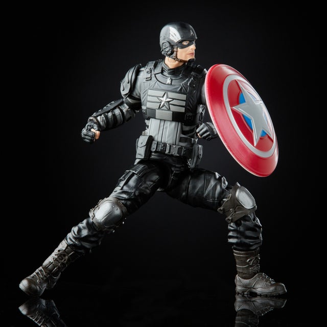 Hasbro Marvel Legends Series Gamerverse 6-inch Collectible Stealth Captain America-2