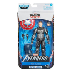 Hasbro Marvel Legends Series Gamerverse 6-inch Collectible Stealth Captain America-1